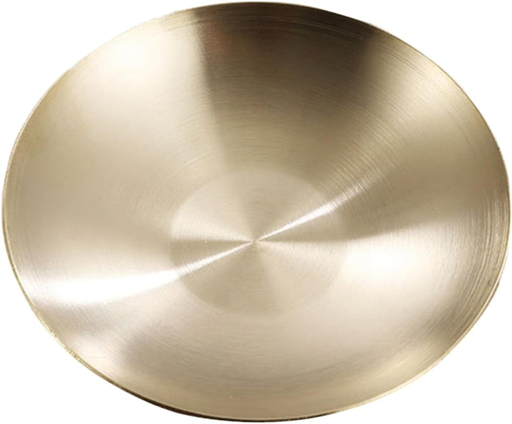 Gouden dipschaaltjes, 10 cm roestvrijstalen dipschaaltjes, kleine roestvrijstalen schaaltjes, gouden serveerschaaltjes voor saus, azijn, kruiden, voorgerechten, keuken