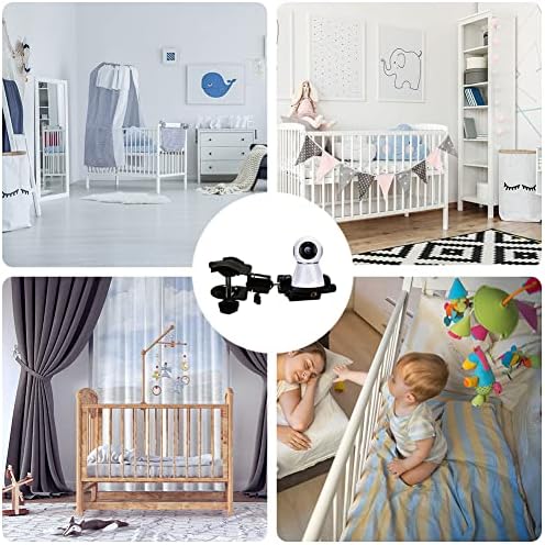 Babycamera-monitorhouder, universele camera-houder voor pasgeborenen, 360 graden draaibaar, stabiele camera-houder, monitorcamera-houder voor pasgeborenen, stabilisator, geschikt