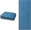 Yogamat, antislip, draagbare fitnessmat, opvouwbaar, lichtgewicht, gymnastiekmat, pilates, sport, reis-yogamat, 183 x 61 x 0,6 cm