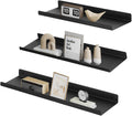 Set van 3 metalen wandplanken, zwevende planken, industrieel design