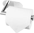 Toiletrolhouder zonder boren, verchroomde toiletrolhouder van roestvrij staal SUS304 voor keuken en badkamer