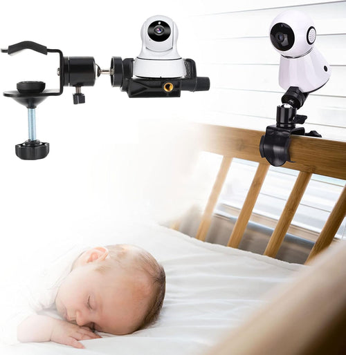 Babycamera-monitorhouder, universele camera-houder voor pasgeborenen, 360 graden draaibaar, stabiele camera-houder, monitorcamera-houder voor pasgeborenen, stabilisator, geschikt