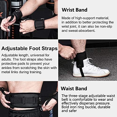 Weerstandsbanden boksen Resistance Bands Boxing: Sfeexun vechtsport-boksweerstandsbanden voor boksen, boksweerstandsbanden voor kickboksen en MMA, 200 lbs