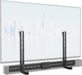 Universele soundbarbeugel voor soundbars met/zonder bevestigingsgaten tot 15 kg, verstelbare soundbarbeugel voor tv-wandbeugel met antislipvoet