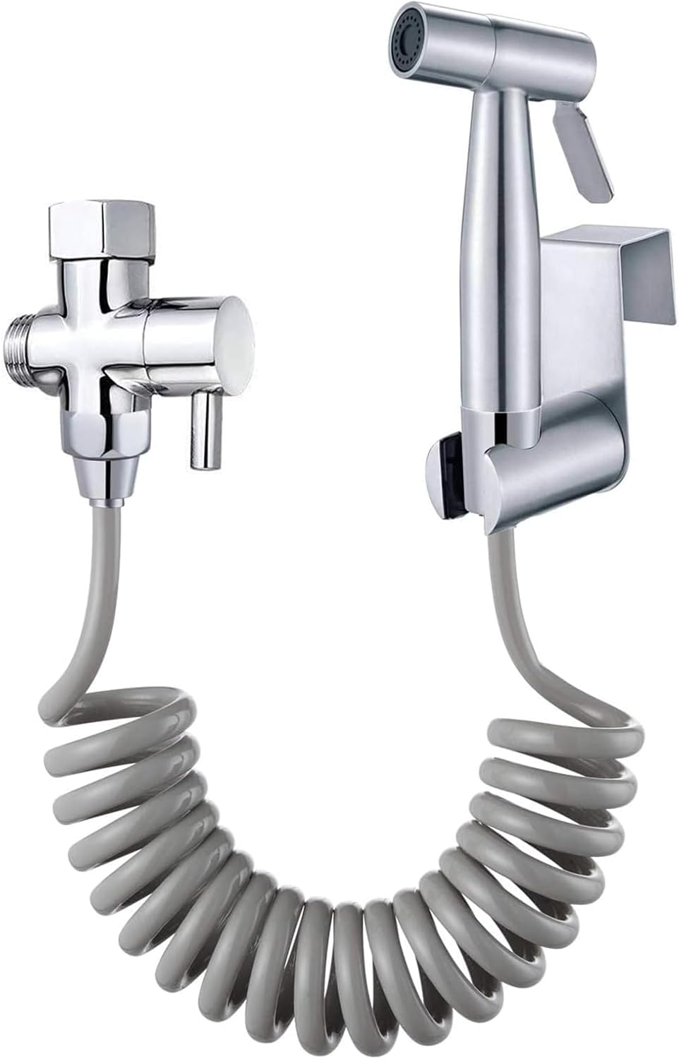 Bidet-sproeikop voor toilet, badkamer, toiletreiniging, sproeikraan met ABS-slang voor vrouwen, wasgoed en huisdieren