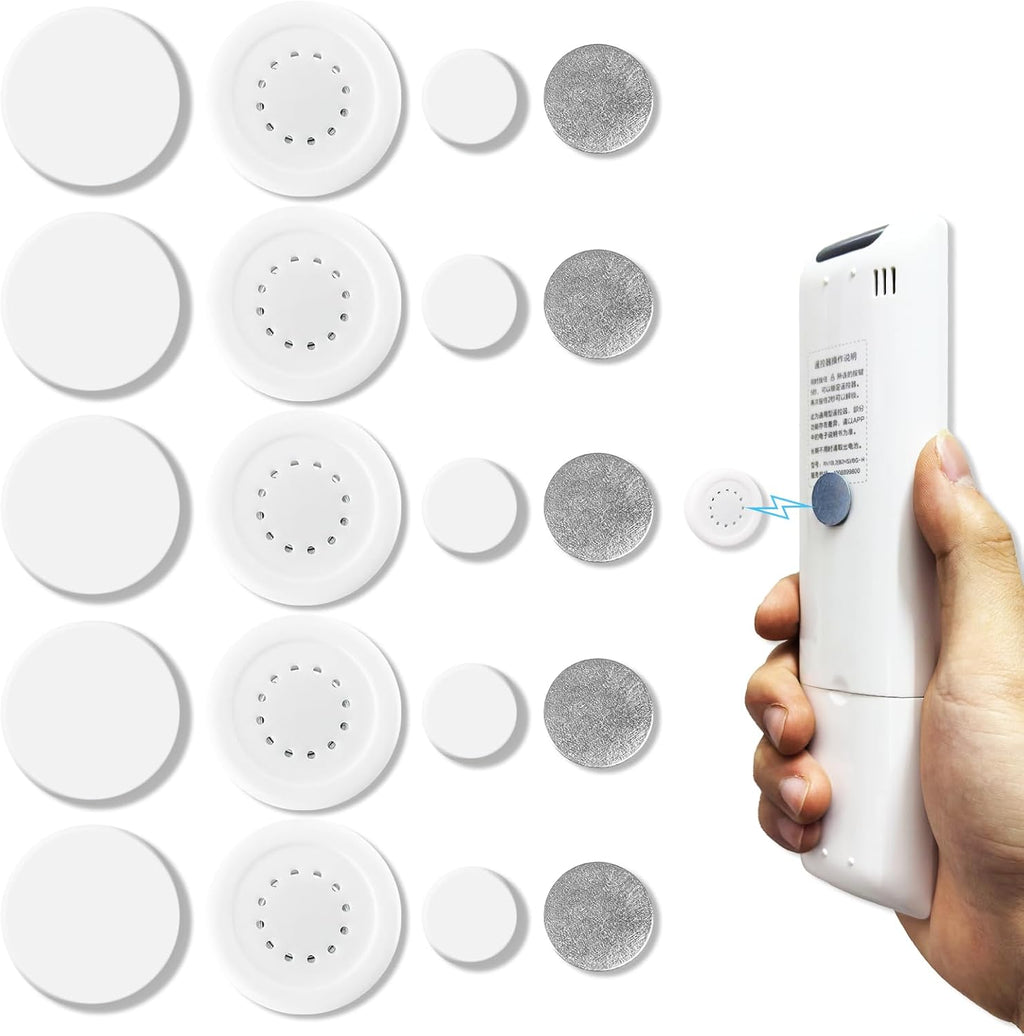 Magnetische wandhouder voor afstandsbediening, afstandsbedieningshouder voor aan de muur, afstandsbedieningshouder met zelfklevende achterkant, voor tv, ventilator, airconditioning (Pa