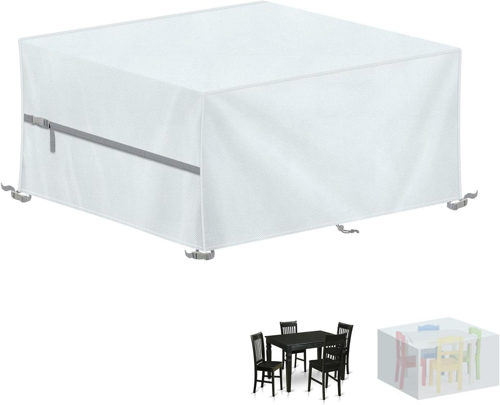 Afdekhoes voor tuinmeubelen 130 x 100 x 75 cm Waterdichte beschermhoes Afdekhoes voor tuinmeubelen 420D Oxford-stof Afdekhoezen voor tuinmeubelen Zeil voor