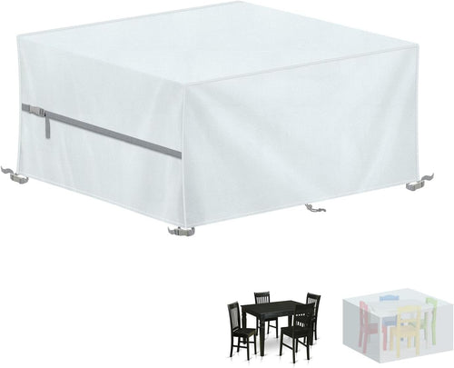 Afdekhoes voor tuinmeubelen 130 x 100 x 75 cm Waterdichte beschermhoes Afdekhoes voor tuinmeubelen 420D Oxford-stof Afdekhoezen voor tuinmeubelen Zeil voor