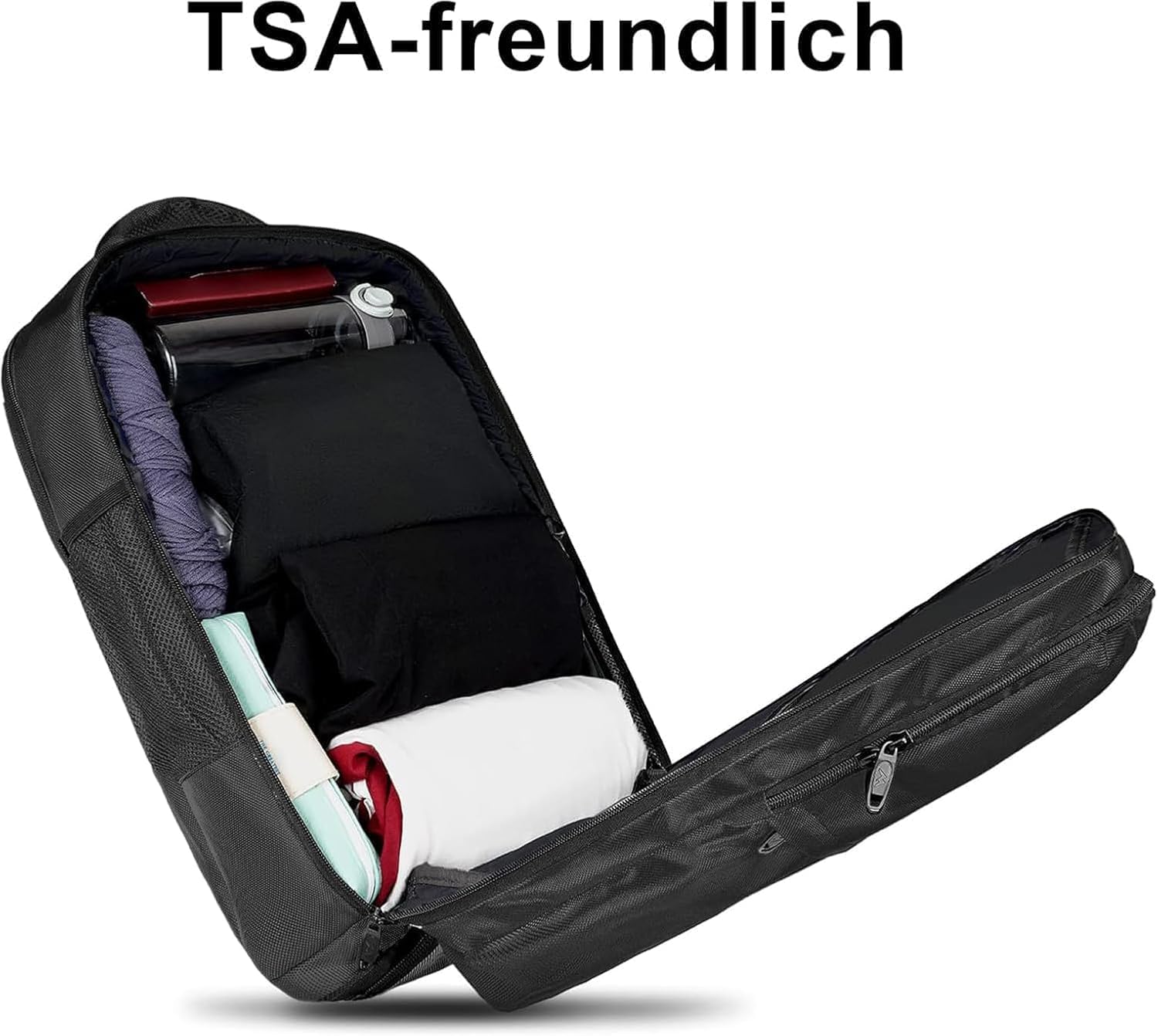 Handbagage Reisrugzak 55x35x20 cm – Laptopvak, Schoenenvak & Anti-diefstal