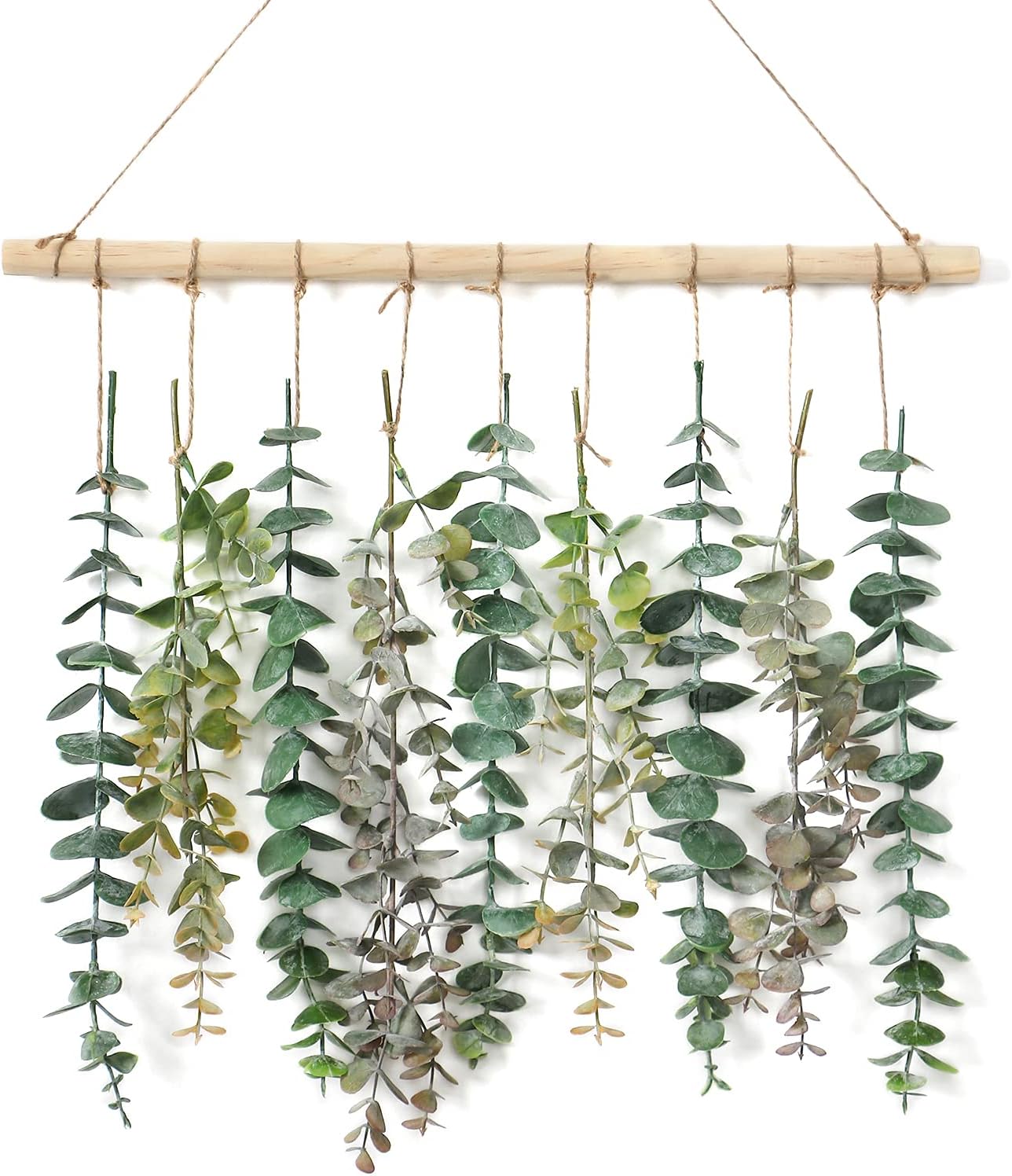Kunstmatige hangplanten Eucalyptusbladeren Kunstplanten Eucalyptustakken Kunstplanten voor huis en tuin Binnen en buiten Hangplanten Kunst