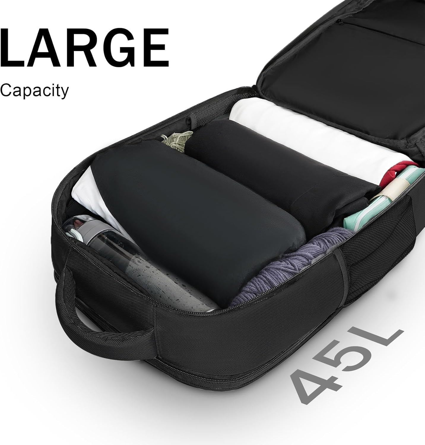 Handbagage Reisrugzak 55x35x20 cm – Laptopvak, Schoenenvak & Anti-diefstal