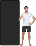 XXL-yogamat 213 x 81 cm, 6 mm dik, antislip en gewrichtsvriendelijk, extra lange TPE-fitnessmat voor lange mensen, yoga, pilates, gymnastiek, grondgymnastiek