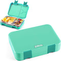 Broodtrommel voor kinderen met 6 vakken – Broodtrommel – Lekvrije bento-box – Broodtrommel voor de kleuterschool en school – Meisjes en jongens – Broodtrommel, Snack B