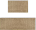 Absorberend Woonaccessoires Keukenmatten Set van 2 wasbare decoratieve matten voor binnen en buiten – 43 x 73 en 43 x 118 cm