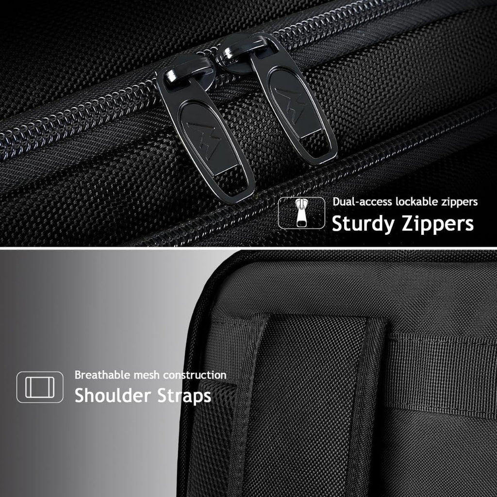 Handbagage Reisrugzak 55x35x20 cm – Laptopvak, Schoenenvak & Anti-diefstal