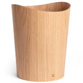 Börje prullenbak van echt hout | Houten bak voor kantoor, kinderkamer, slaapkamer enz. | 9 liter | Eiken
