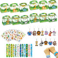 Jungle-verjaardagscadeau, kinderfeestje, gastgeschenken, 48 stuks, feestcadeaus, kinderfeestset, feestcadeaus, kinderen, cadeau, kind