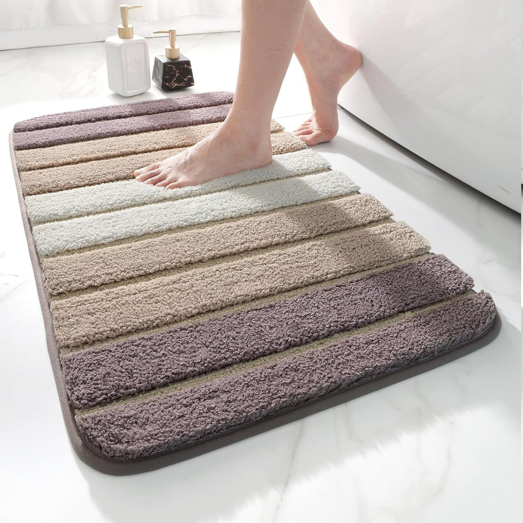 Badkamertapijt Antislip badmat, absorberend, zacht, machinewasbaar voor de badkamer