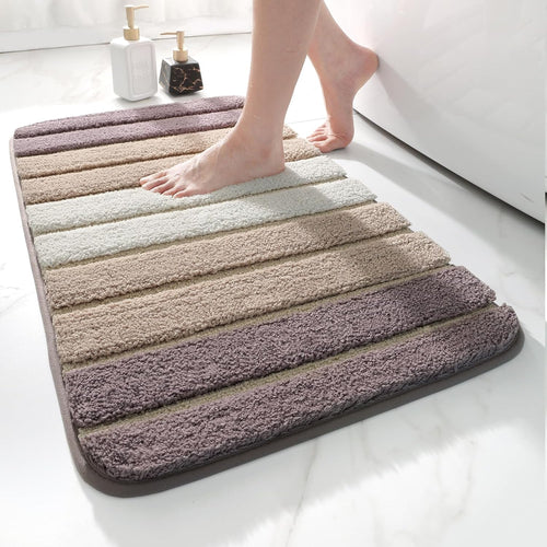 Badkamertapijt Antislip badmat, absorberend, zacht, machinewasbaar voor de badkamer