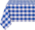 Geruite tafelkleed, weerbestendig, wasbaar, vlekbestendig, waterdicht, tuintafelkleden voor picknicks in de buitenlucht, eetkamer, feest, bruiloft