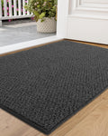Vloermat voor binnen en buiten, 60 x 110 cm, antislip vuilvangmat, wasbare & absorberende vloermat, entreemat, deurmat, vloermat voor de entree, voordeur